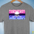 Omnisexual Pride Pirate Flag Premium Unisex T-Shirt - Grey Heather